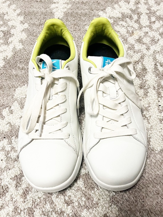 Kuru Atom Sneakers Comfort Walking Shoes White Leather Accents Women's 8 - Picture 2 of 10